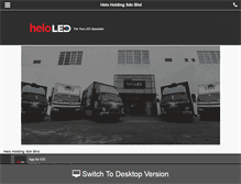 Tablet Screenshot of heloled.com